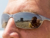 Reflexionen in der Brille